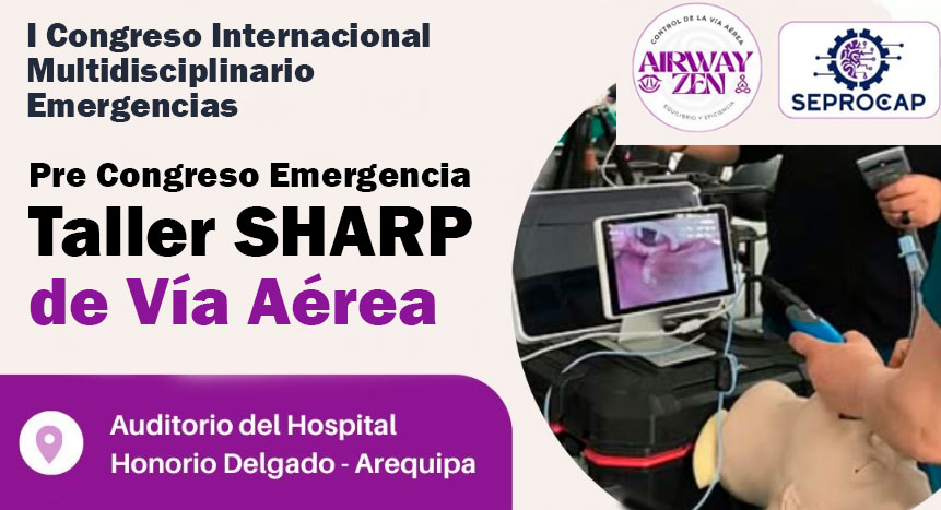 Curso Airwayzen Marzo 26 - Pre 1er Congreso Internacional Multidisciplinario Emergencias